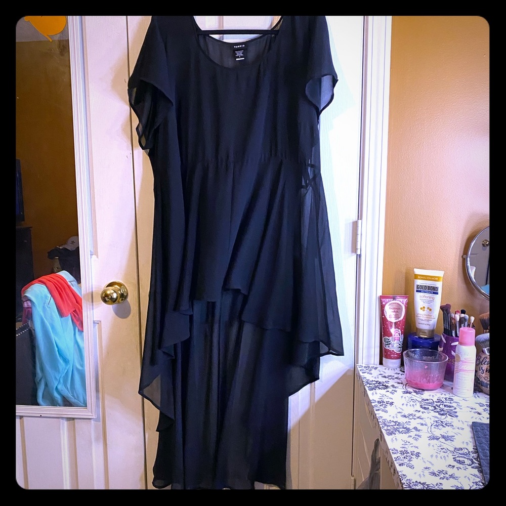 Torrid - Hi-Lo Chiffon Tunic